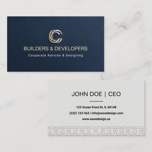 Corporate Business Card (Front/Back)