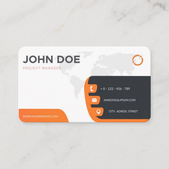 Corporate business card (Front)