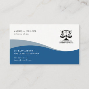 Corporate Business Card : Blue Wave