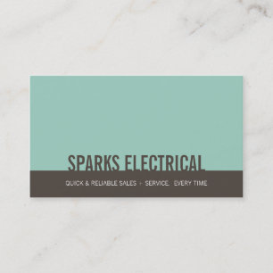 CORPORATE BUSINESS CARD :: bold block 9L