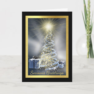 Corporate Business Christmas Card with Christmas T