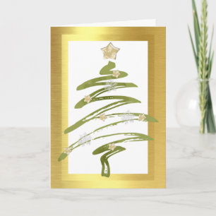 Corporate Business Christmas Card with Christmas T