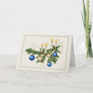 Corporate Business Christmas Card with Christmas T