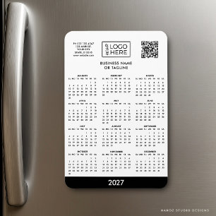 Corporate Business Logo 2027 Calendar Magnet