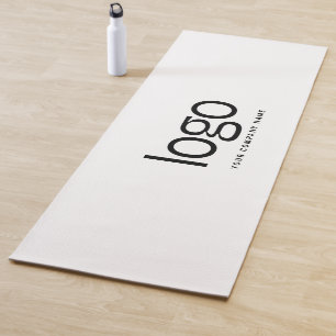 Corporate Business Logo and Text Promotional Yoga Mat