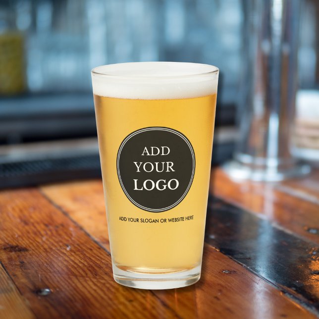 Corporate Business Logo Modern Beer Glass (Creator Uploaded)