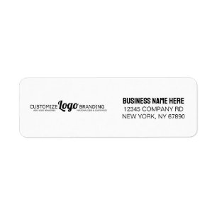 Corporate Business Logo Return Address