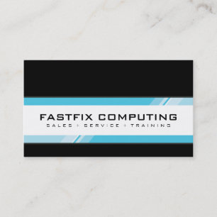 CORPORATE CARD modern hi-tech zing