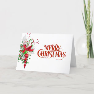 Corporate Christmas Card  With ornament