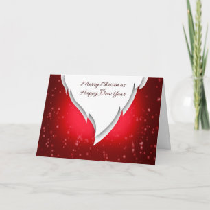 Corporate Christmas Card with Santa