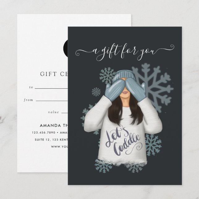 Corporate Christmas Gift Certificate (Front/Back)