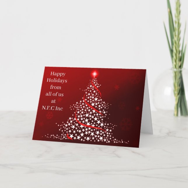 Corporate Christmas Greeting Cards (Front)