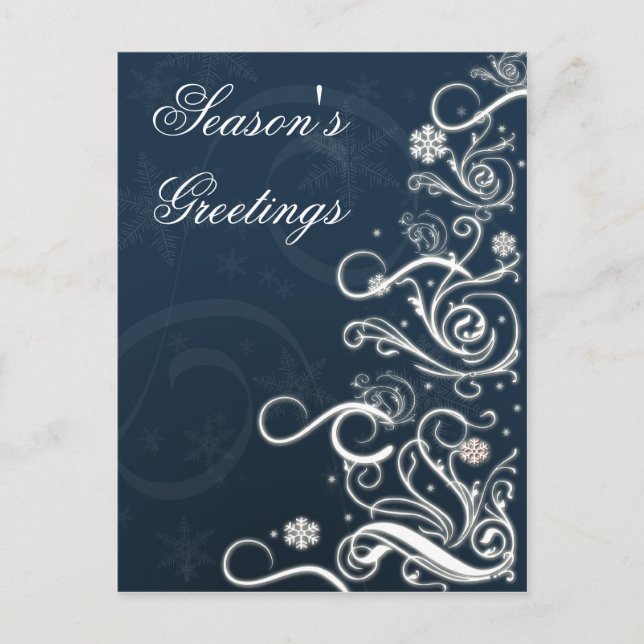 Corporate Christmas Greeting PostCards (Front)