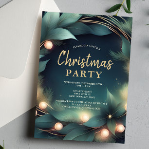 Corporate Christmas Office Party Invitation