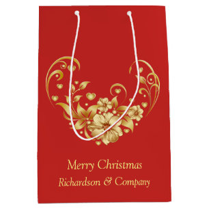 Corporate Christmas Party Medium Gift Bag