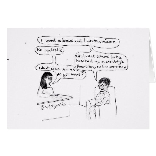 Image of Corporate Communications Unicorn Card