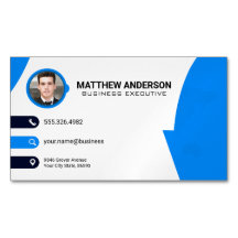 Corporate Contact | World Map | QR Code | Blue