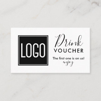 Corporate Drink Voucher – Promotional Event Card