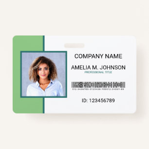 Corporate Employee Photo ID Badge