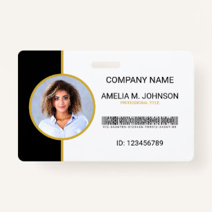 Corporate Employee Photo ID Badge