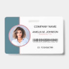 Corporate Employee Photo ID Badge