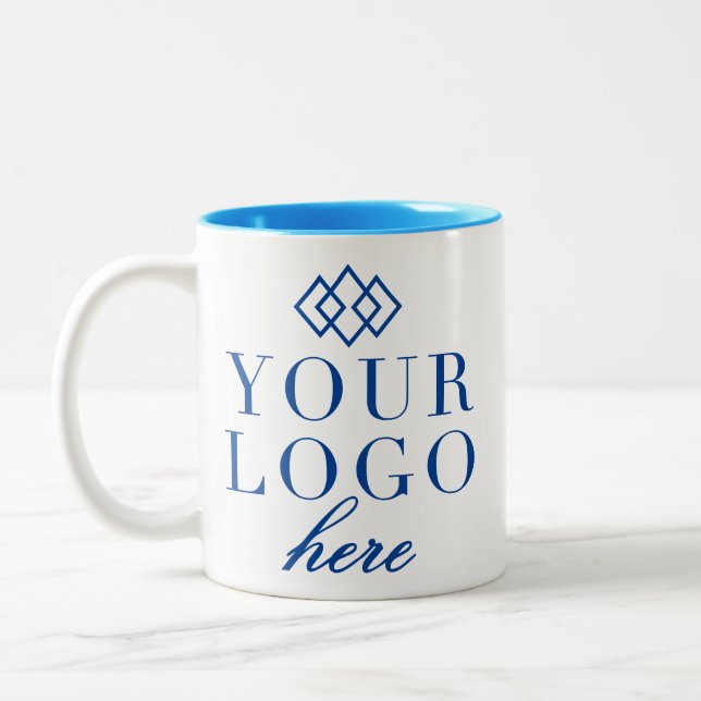 Corporate Event Business Your Logo Here Coffee Mug (Left)