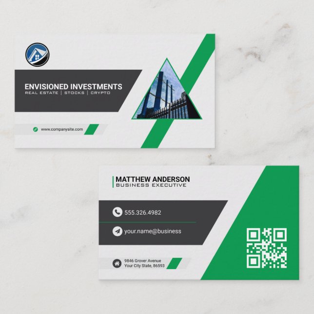 Corporate | Financial  Business Card (Front/Back)