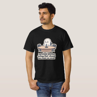 Corporate Ghost Funny Meeting T-Shirt
