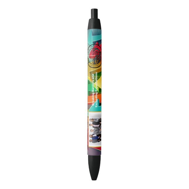 Corporate Gift (Sales) Black Ink Pen (Front Vertical)