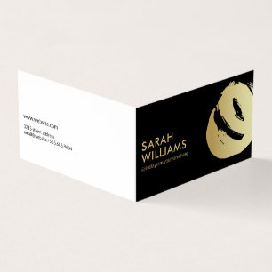 Corporate Gold Brushed Business Card