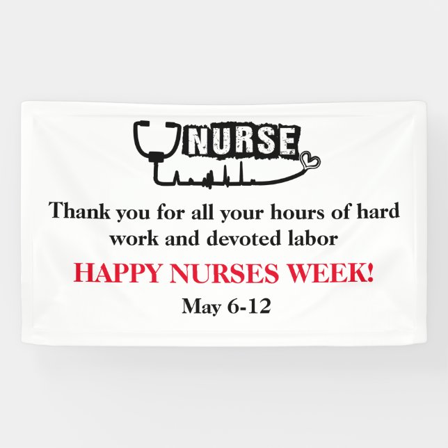Corporate  Happy Nurses Week Banner (Horizontal)