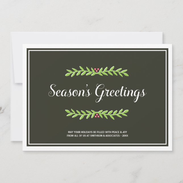 Corporate Holiday Card (Front)