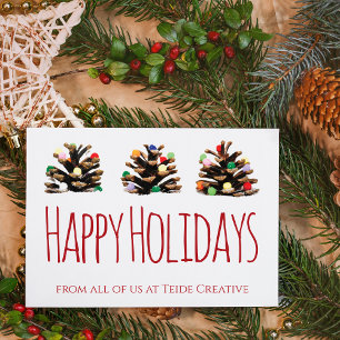 Corporate Holiday Card Business Christmas Card