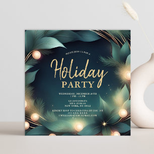 Corporate Holiday Office Party Invitation