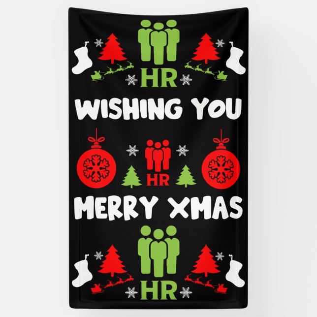 Corporate HR Xmas Gifts Banner (Vertical)