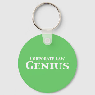 Corporate Law Genius Gifts Key Ring