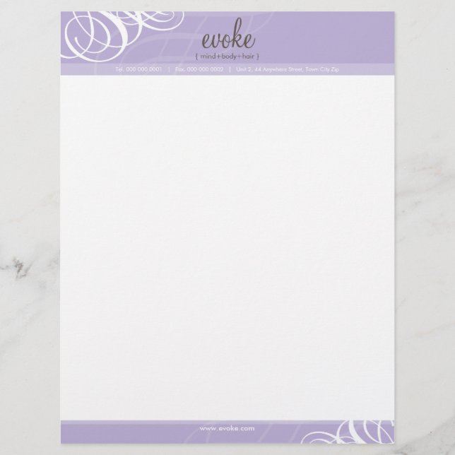 CORPORATE LETTERHEAD :: designer vogue 1 (Front)