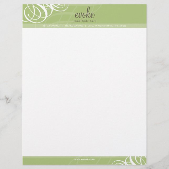 CORPORATE LETTERHEAD :: designer vogue 13 Design (Front)
