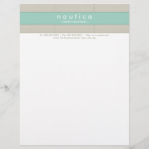 CORPORATE LETTERHEAD :: l striped 24