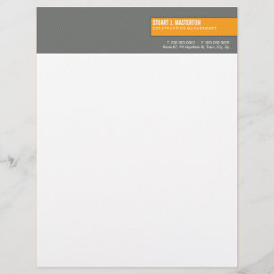 CORPORATE LETTERHEAD :: simple blocked 1 Design