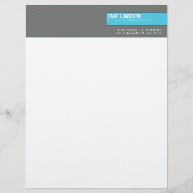 CORPORATE LETTERHEAD :: simple blocked 2 (Front)