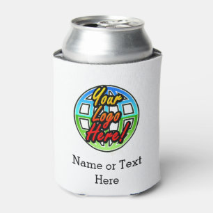 Corporate Logo Imprinted No Minimum Quantity Can Cooler