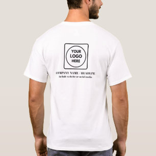 Corporate Logo Promos Wear Staff T-Shirt