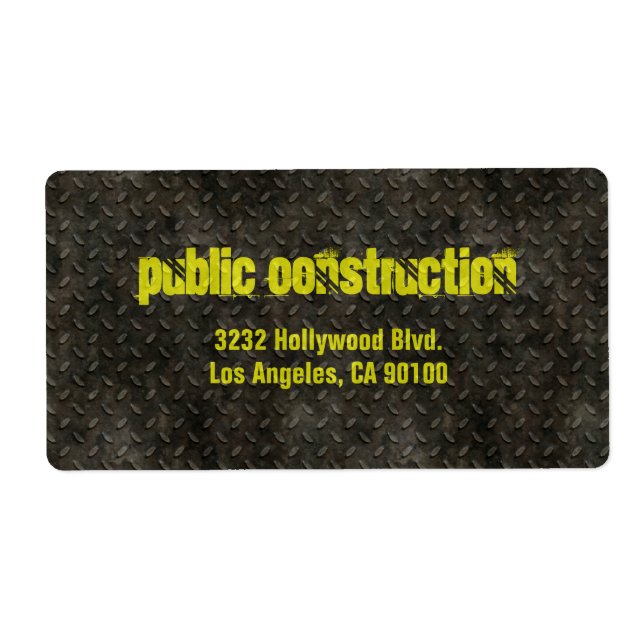 Corporate Metal Construction Welder (Front)