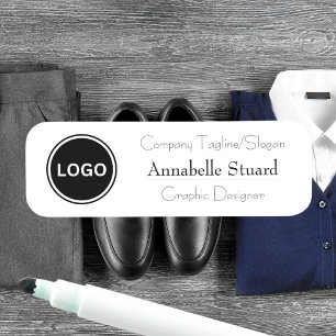 Corporate Modern Classy Employee Name tag