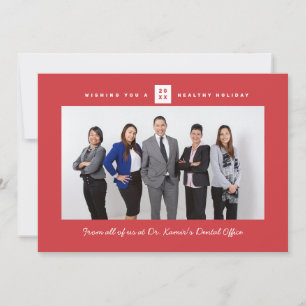 Corporate Office Photo Holiday Card