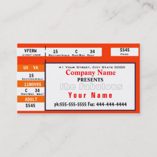 Corporate or Private Business Card