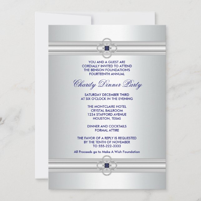 Corporate Party Event Inviations Invitation (Front)