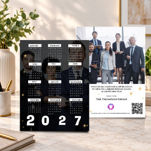 Corporate Photo 2027 Calendar Business Holiday Postcard