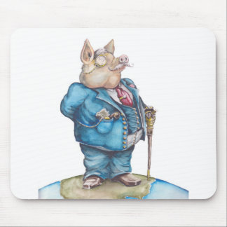 Corporate Pig Mouse Mat